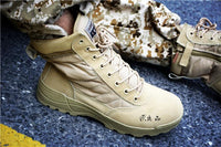 TAN COMBAT BOOTS