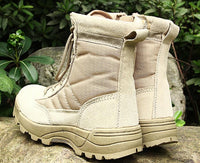 TAN COMBAT BOOTS