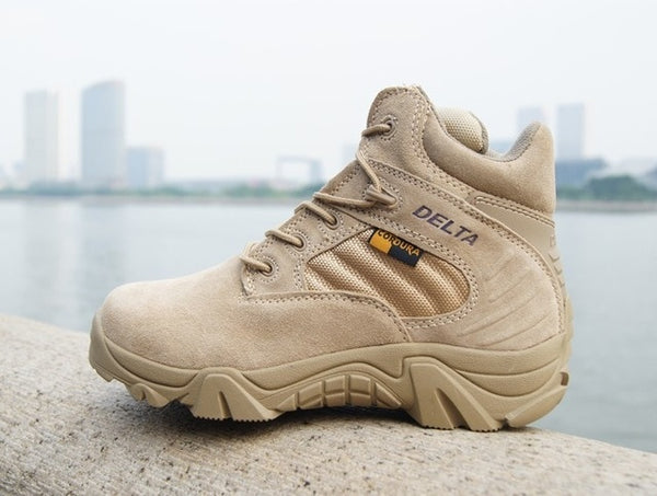 TAN LOW TOP BOOTS