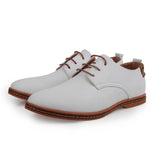 Round Toe Leather Dress Shoes