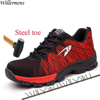 RED SAFETY SHOES