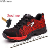 RED SAFETY SHOES