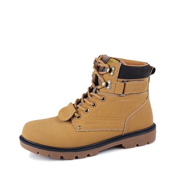 WATERPROOF LEATHER BOOTS