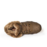 BROWN GENUINE WINTER LEATHER BOOTS