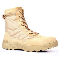TAN COMBAT BOOTS