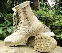TAN COMBAT BOOTS