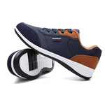 Casual Microfiber Sneakers