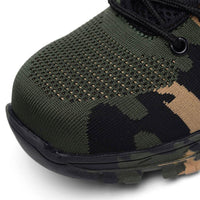CAMO STEEL TOE SHOES